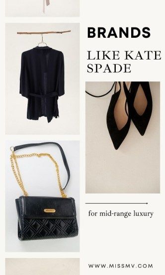 22 Brands like Kate Spade for Mid-Range Designer Items - miss mv Online Side Hustle, Quality Handbags, Designer Items, Affordable Luxury, Luxury Brands, Make Money Blogging, Designer Bags, I Promise, High Quality Leather