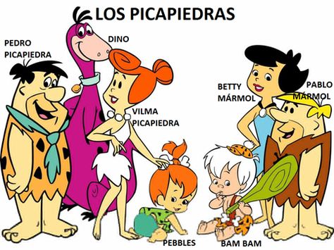 ¡Aquí Hablamos!: Las 10 familias más famosas del mundo Cartoon Network Viejo, Flintstones Cartoon, Old Cartoon Network, Circus Characters, Fred Flintstone, The Flintstones, Morning Cartoon, Saturday Morning Cartoons, Homer Simpson