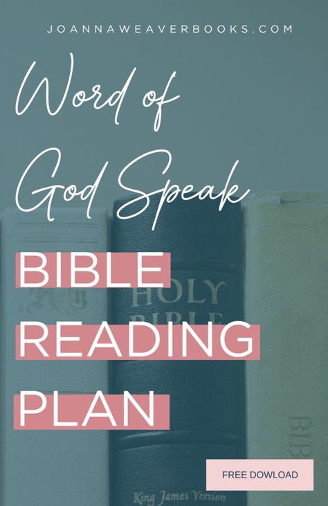 Let God's word speak to you in 2023 with this chapter a day Bible in a year plan. This free dowload includes daily devotional reading, a simple and easy plan perfect for beginners, and encouragement from others reading along with you. Perfect for women of all ages. Visit joannaweaverbooks.com for more Bible study resources. Bible Reading Plan 2023, Bible In A Year Plan, 2023 Word, Daily Bible Reading Plan, Plan 2023, Bible In A Year, Devotional Reading, Study Resources, Daily Bible Reading