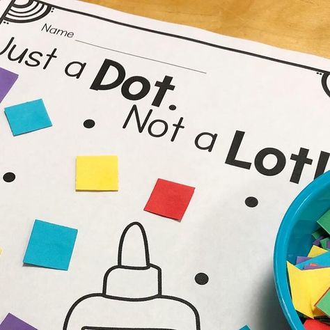 Megan | Kindergarten Activities on Instagram: "🌟FREEBIE🌟 Are you ready to teach your students how to use a glue bottle? Starting the year off by explicitly teaching how to use supplies will save your sanity for the rest of the year!   Use this FREE “Just a Dot, Not a Lot!” practice sheet to teach students how to make baby dots of glue instead of huge globs! Comment “GLUE” and I’ll send this FREEBIE to you, or I’ll also leave the link in my profile!) . . #teachersfollowteachers #iteachtoo #iteachk #kindergarten #ece #kindergartenrocks #kindergartenteacher #teachersofinsta #backtoschool #justteachy" Literacy Games Kindergarten, Kindergarten Rocks, Literacy Games, Kindergarten Teachers, Preschool Art, Kindergarten Activities, My Profile, Save Yourself, Literacy