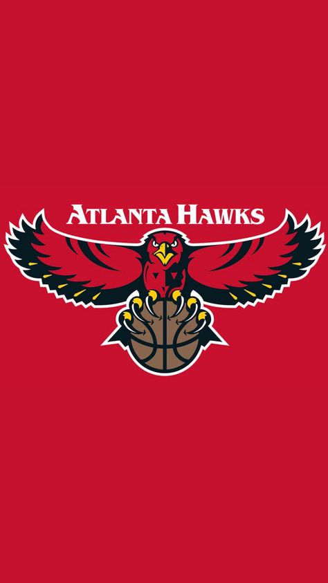 Atlanta Hawks Logo, Michael Jordan Dunking, Hawks Logo, Lakers Wallpaper, Nba Logos, Red Wallpapers, Nba Wallpaper, Hawk Logo, Black Love Quotes