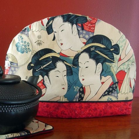 Tea Cozy Pattern, Tea Warmer, Teapot Cozy, Tea Cosy, Tea Cozy, Moon Design, Sewing Room, Crazy Quilts, Fabric Crafts