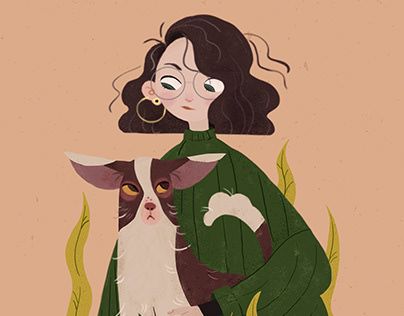 Check out new work on my @Behance portfolio: "插画" http://be.net/gallery/73144635/_ Lineless Character Design, Flat Colour Illustration, Illustration Styles Character Design, Digital Illustration Styles, Cozy Character Design, Flat Style Illustration, Lineless Illustration, Illustration Styles Inspiration, Lineless Art Style