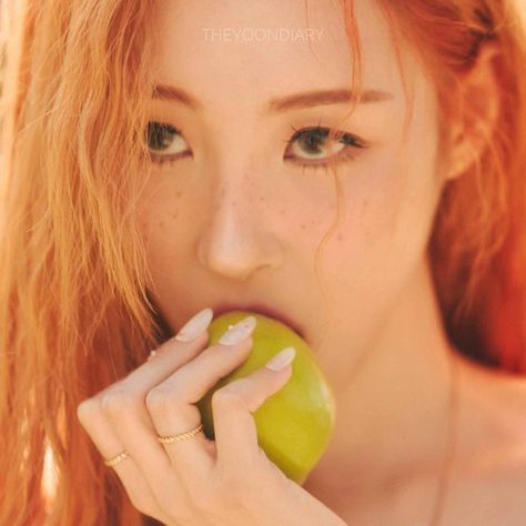 Tolkien/The Lord of Rings/ Silmarillion, Aesthetic Moodboard, Graphic Design, Sunmi, orange, green aesthetic, The Valar, The Giver, The Protector, Orange Hair, Silk Flower, Wonderful Images, K Idols, The Queen, Kpop Idol