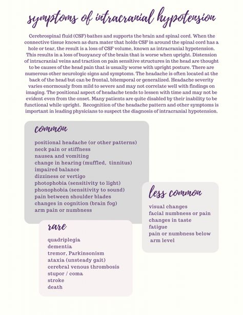 Csf Leak Symptoms, Spinal Fluid, Crps Awareness, Bad Headache, Cerebrospinal Fluid, Head Pain, Spinal Cord, Mayo Clinic, Brain Fog