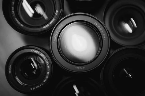 Learn how to build a working lens kit! Read our suggestions on what camera lens should you buy next! Spend your money wisely! Best Camera For Photography, Photography Cheat Sheets, Photo Gear, Photographer Camera, Prime Lens, Video Production Company, Photography 101, Types Of Cameras, Photography For Beginners