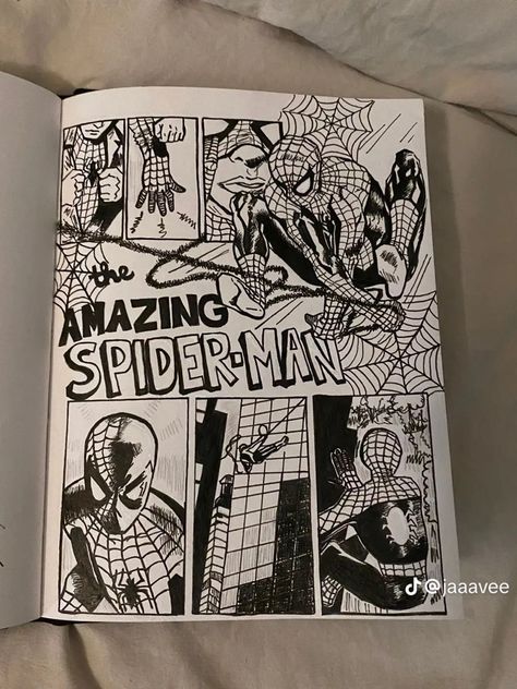 The Amazing Spiderman Drawing, Spiderman Drawing Sketches, Sketchbook Pages Inspiration, Jack Ross, Sketchbook Design, Spiderman Drawing, Spiderman Art Sketch, Character Artist, Marvel Drawings