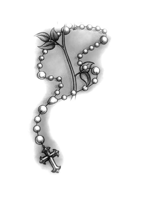 Beads Tattoo Design, Prayer Beads Tattoo, Rosary Tattoo Arm, Beads Tattoo, Memorial Tattoo Designs, Mama Tattoo, Rosary Tattoo, Uv Tattoo, Memorial Tattoo