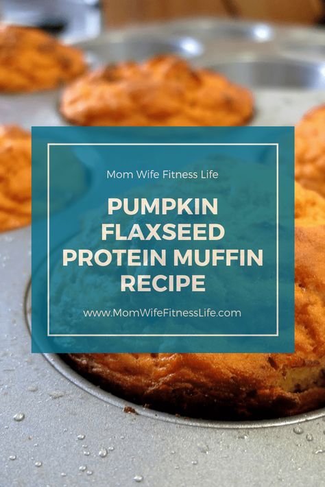 Flax Seed Pumpkin Muffins, Pumpkin Flaxseed Muffins, Pumpkin Seed Protein Powder, Flaxseed Recipes, Flax Seed Muffins, Banana Protein Muffins, Flax Muffins, Pancake And Waffle, Protein Muffin Recipes