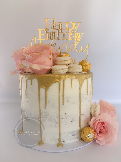 Happy birthday Wendy ✨  #birthday#jozi #cake #celebrationcakes #party #sweettreasurescakeco #celebrations #johannesburg #happybirthdaywendy #goldripcake Happy Birthday Wendy, Healthy Baking Alternatives, Sugar Free Pastries, Beautiful Birthday Messages, Vegan Pastries, Elegant Cake, Elegant Birthday Cakes, Cake Artist, Making Cakes