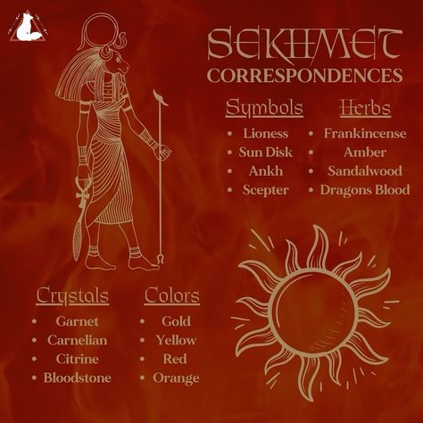 Sekhmet Correspondences and some items for Her. Find all Sekhmet items in the shop #sekhmet #kemetic #pagan #witch Sekhmet Hieroglyphics, Sekhmet Drawing, Sekhmet Goddess Art, Sekhmet Goddess Tattoo, Sekhmet Tattoo, Kemetic Paganism, Egyptian Pantheon, Sekhmet Goddess, Goddess Sekhmet