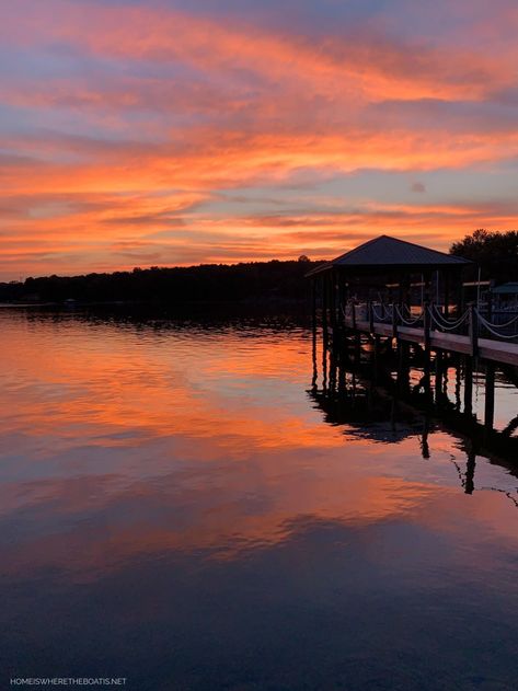 Lake Aesthetic, Greece Beach, Sunset Lake, Pretty Skies, Lake Norman, Good Morning Beautiful Pictures, Summer Lake, Sky Pictures, Lake Sunset