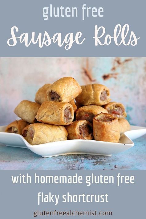 Gluten Free Sausage Rolls, Gluten Free Party Food, Gluten Free Party, Gluten Free Sausage, Sausage Rolls Recipe, Gluten Free Guide, Gluten Free Puff Pastry, Gluten Free Pastry, Rice Side