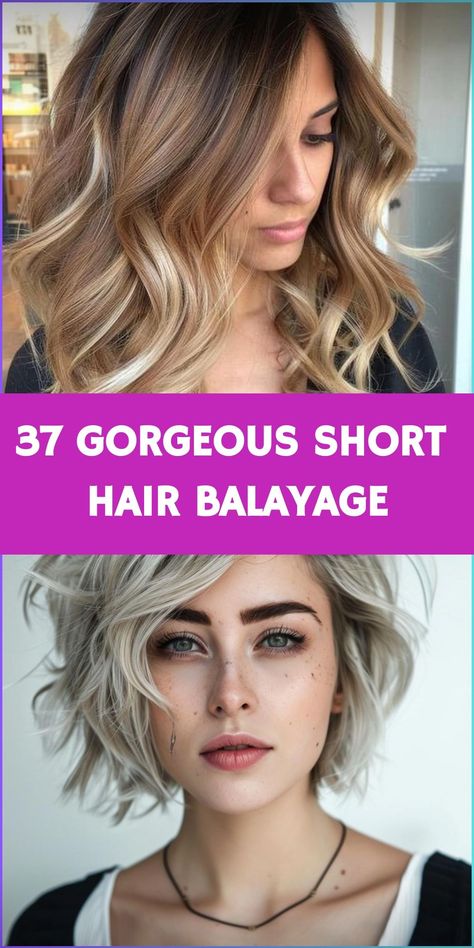 Short Hair Layered Haircuts, Short Hair Layered, Perfect Balayage, Ashy Balayage, Short Locks, Rose Gold Balayage, Choppy Bob Hairstyles For Fine Hair, Balayage Lob, Hair Layered