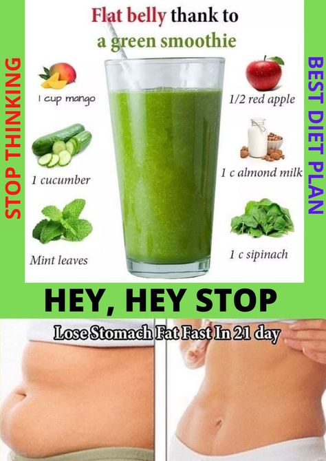 #green smoothie diet #weight loss diet #easy weight loss #keto diet Daily Greens Smoothie, Calorie Restriction Diet, Green Diet, Smoothie Green, Lose Stomach Fat Fast, Drink Healthy, Athletic Greens, High Protein Smoothies, Smoothie Detox