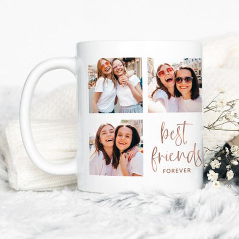 Gifts - The Best Gift Ideas to Buy | Zazzle Photo Cup, Photo Coffee, Friends Photo, Cadeau Photo, Minimalist Gifts, Acrylic Art Print, Best Friends Forever, Best Friends Photos, Friend Photos