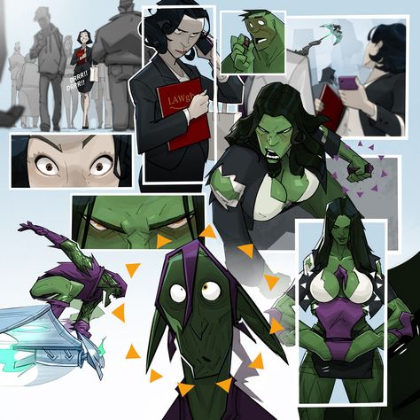 ArtStation - She-Hulk, Evgeny Yurichev She Hulk Art, Hulk Fanart, She Hulk Transformation, Marvel 616, Hulk Artwork, Spiderman Black Cat, Marvel Character Design, Marvel Heroines, Hulk Art