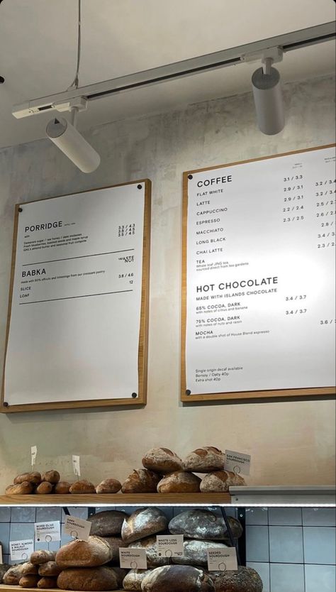 Cafe Menu Interior, Wall Menu Cafe, Hygge Cafe Interior, Restaurant Wall Menu Ideas, Coffee Shop Counter Layout Plan, Wall Menu Design Coffee Shop, Cafe Menu Boards Design, Coffee Shop Menu Board Ideas, Cafe Menu Board Ideas