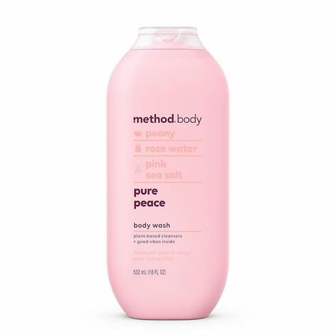 Amazon.com : Method Body Wash, Pure Peace, Paraben and Phthalate Free, 18 oz (Pack of 1) : Beauty & Personal Care Method Body Wash, Pink Sea Salt, Rose Water, Body Wash, Plant Based, Beauty And Personal Care, Personal Care, Pure Products, Collage