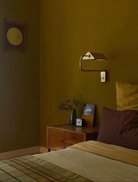 Interior Design Boards, Interiors Dream, Bedroom Color Schemes, Bedroom Green, Apartment Inspiration, Night Stand, Residential Interior, Bedroom Colors, Bedroom Inspo