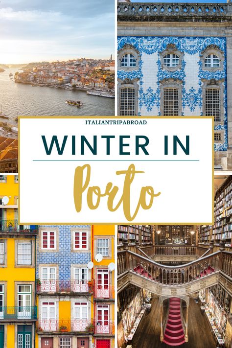 Are you planning a trip to the beautiful city of Porto, Portugal? Check our guide on how to spend winter in Porto? Here is all you need to know for your trip to Porto in the winter. Best things to do in Porto in the winter. I Porto travel tips I What to do in Porto, Portugal #Porto #portugal #Europe #WinterinEurope #Wintertrips #Travelwinter Porto In February, Portugal Winter Travel, Porto In November, Portugal Winter Fashion, Lisbon Portugal Outfit Winter, Portugal Winter Outfit, Backpacking Portugal, Portugal In November, Portugal In Winter