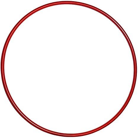 r.e.d Essential Hula Hoop Red 24" Hula Hoop, Hiking, Camping, Fan, Van, Toys, Red