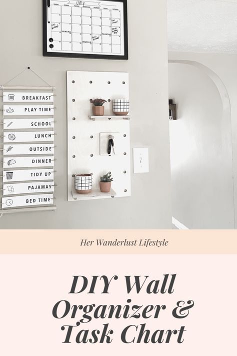 Wall Calendar Organizer, Shelf Board, Sanding Tools, Dry Erase Calendar, Mail Holder, Calendar Organization, Wall Organizer, A Work In Progress, Organize Your Life