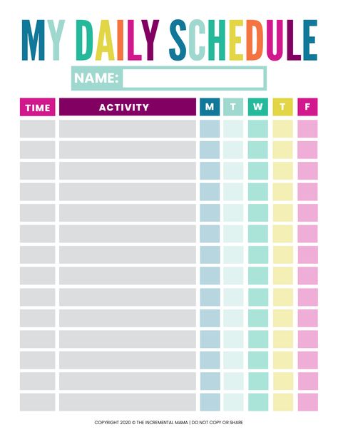 Sick of chaos at home? Grab this free printable kid’s daily schedule template to get your kids on a great routine. Create a timetable and organize your kid’s morning and evening routines. Exam Routine Chart, Timetable For Studying At Home, Schedule Printable Free, My Daily Schedule, Daily Schedule Printable, Daily Schedule Kids, Exam Revision, Daily Routine Chart, Evening Routines