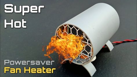 How To Make A Room Heater At Home | DIY Super Hot Heater | By - CreativeShivaji Diy Heater Indoor, Homemade Heater, Diy Heater, Garage Heater, Electronic Store, Make A Room, Room Heater, At Home Diy, Making Room