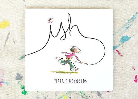 Ish by Peter Reynolds Crumpled Paper Art, Paper Art For Kids, Ish Book, Peter Reynolds, Peter H Reynolds, Art Books For Kids, Elementary Art Rooms, Classroom Art Projects, Crumpled Paper