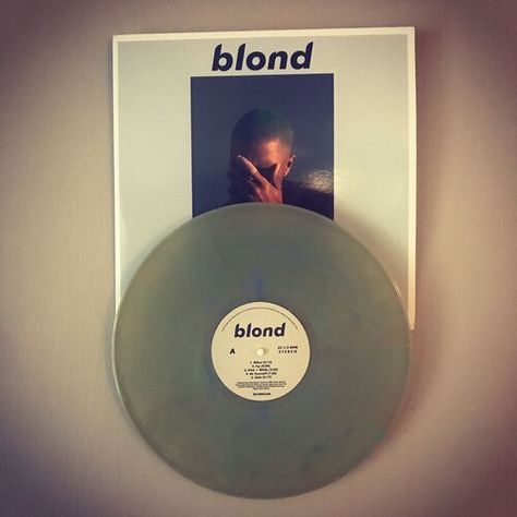 Frank Ocean Blond on limited edition vinyl mounted on Record Props – Vinyl Record Display – Visit the Community Gallery of Albums on Display Best Vinyl Albums, Blond Vinyl Frank Ocean, Frank Ocean Blond Vinyl, Blond Frank Ocean Vinyl, Frank Ocean Vynil, Frank Ocean Record, Blond Vinyl, Frank Ocean Vinyl, Blonde Vinyl