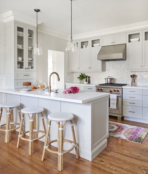 Cabinets On Peninsula, Cabinet On Peninsula, Two Pendant Lights Over Kitchen Peninsula, Kitchen Peninsula Shelves, Peninsula Kitchen Cabinets, Kitchen Peninsula With Tall Cabinet, Kitchen With Peninsula With Sink, Sink Peninsula Kitchen, Pendant Over Peninsula