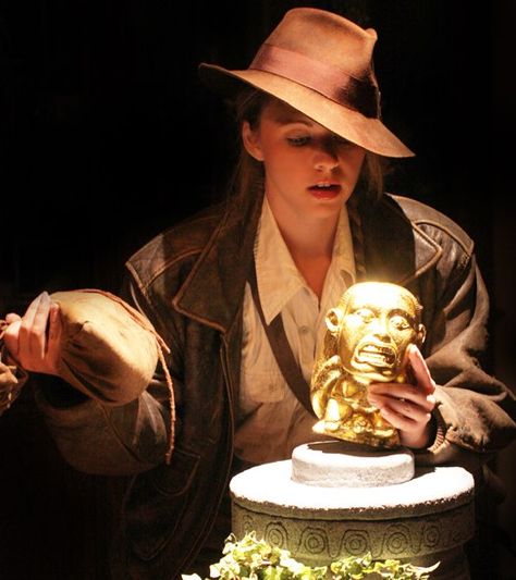 Becky Young cosplaying Indiana Jones Indiana Jones Aesthetic, Female Indiana Jones, Indiana Jones Costume, Indiana Jones 1, Henry Jones Jr, Costume Party Themes, Jones Aesthetic, Kickass Women, Clever Costumes