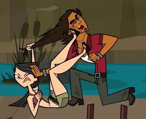 Total Drama Island Heather, Alejandro And Heather, Total Drama All Stars, Best Cartoons Ever, Drama Memes, Drama Total, World Of Gumball, Good Cartoons, Total Drama Island