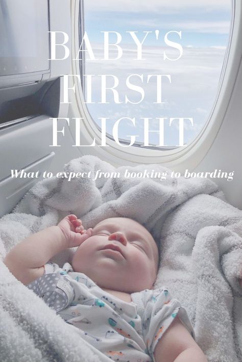 What to expect for baby’s first flight! All the tips and tricks from 8 weeks old. Baby On Plane, Baby Sleep Through The Night, Flying With Kids, Flying With A Baby, 3 Month Old Baby, Baby To Sleep, On The Plane, Baby Advice, Toddler Travel