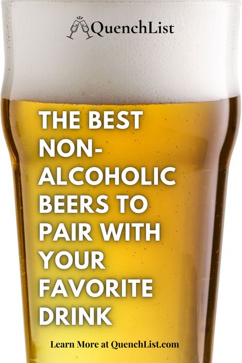 Upon its introductive years, non-alcoholic beers did not have the best flavor or the most ideal production methods. Now with many more brands and production qualities (dealcoholized), non-alcoholic beer can possess a similar taste to one of your favorite brews. Non Alcoholic Beer Recipes, Beer Facts, Flavored Beer, Non Alcoholic Beer, Dark Beer, Beer Recipes, Food Pairings, Alcohol Free, Drinking Beer