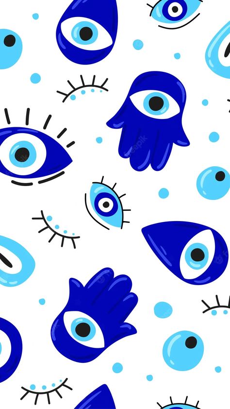 Evil Eye Wallpaper Explore more Belief, Blue bead, Evil Eye, Iconic Symbol, Malevolent Glare wallpaper. https://www.whatspaper.com/evil-eye-wallpaper-21/ Evil Eye Wallpaper, Eye Wallpaper, Evil Eye Art, Iphone Wallpaper Cat, Turkish Eye, Eyes Wallpaper, Posca Art, Cute Christmas Wallpaper, Wall Papers