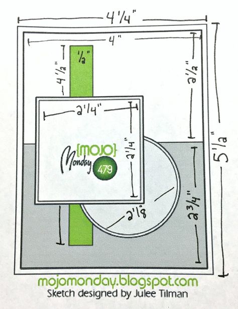 Card Sketches With Measurements, Kristie Marcotte, Card Sketches Templates, Card Making Templates, Card Sketch, Card Layouts, Best Things In Life, Scrapbook Sketches, Card Making Techniques