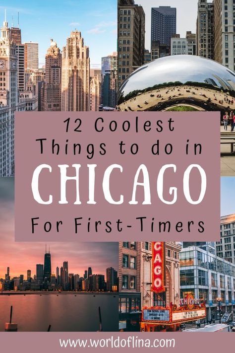 Chicago Itinerary, Visiting Chicago, Chicago Travel Guide, Chicago Vacation, Things To Do In Chicago, Visit Chicago, Usa Cities, Chicago Travel, Usa Travel Guide