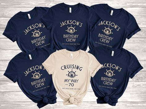 Cruise Birthday Party Theme, 60th Birthday Cruise Shirts, 40th Birthday Cruise Shirts, 50th Birthday Cruise Shirts, Cruise Birthday Shirts, Cruise Birthday Ideas, Birthday Crew Shirts Ideas, Cruise Shirts Ideas Group Family, Family Cruise Shirts Ideas