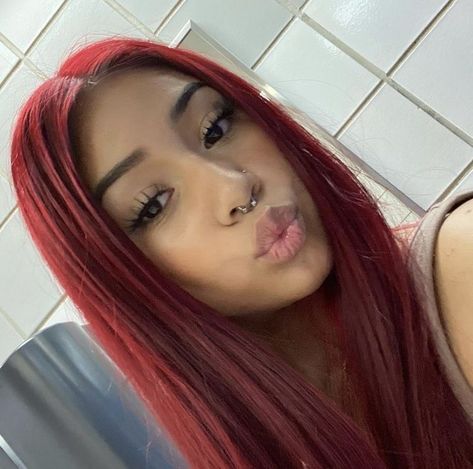 Red Hair Red Eyebrows, Red Hair And Red Eyebrows, Red Eyebrow Makeup, Red Eyebrows, Red Hair Inspo, Haircuts Straight Hair, Hair Inspo Color, Dream Hair, Color Ideas