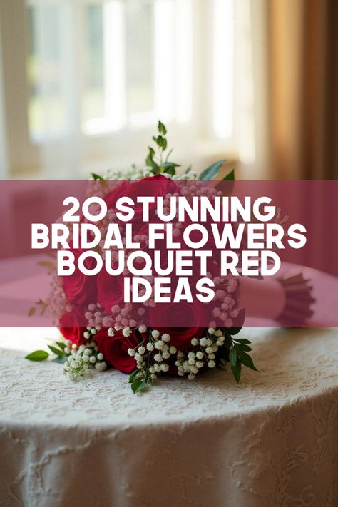 Did you know that a bridal flowers bouquet red can make your wedding day unforgettable? Discover stunning ideas for your big day with 20 breathtaking photos that showcase unique floral arrangements. From rose bouquets to ruby-toned blooms, transform your aisle style with these bold red accents. Perfect for the bride who dares to make a statement! Dive into floral inspirations that promise to wow your guests and leave a lasting impression.