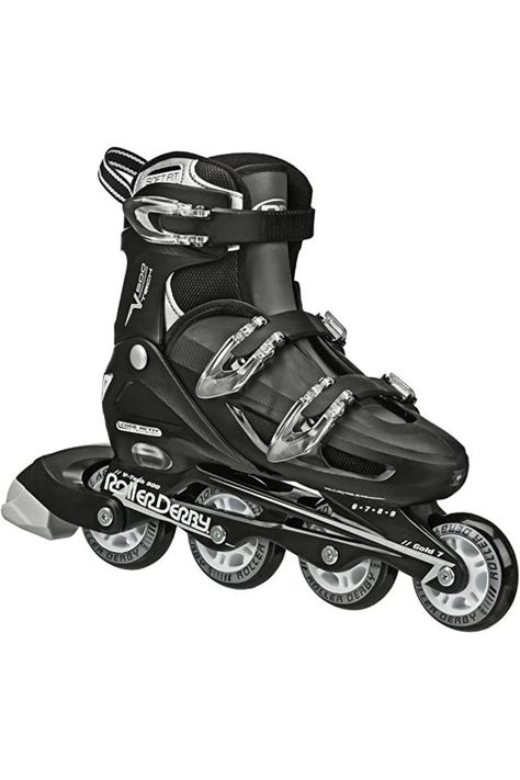 Roller Derby Vtech/Cobra Inline Skates with Adjustable Sizing for Kids, Teens, and Adults amazon must haves, amazon gift guide, amazon finds, online shopping, amazon favorites Roller Derby Skates, Derby Skates, V Tech, Soft Boots, Performance Wheels, Inline Skates, Inline Skate, Inline Skating, Roller Derby