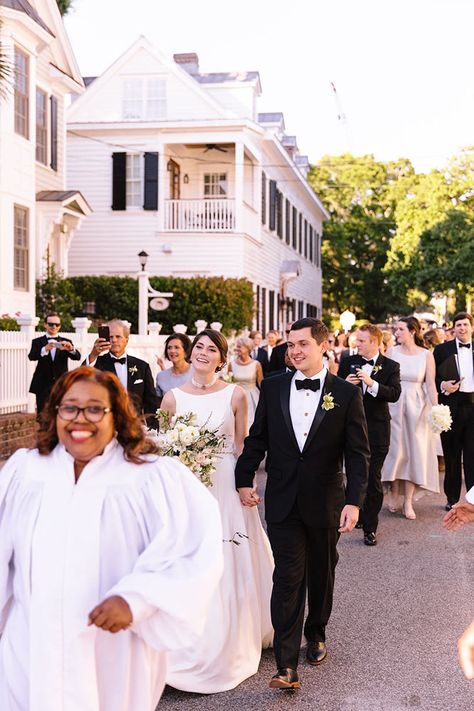 charleston south carolina wedding Charleston South Carolina Wedding, Southern Comfort Food, Gospel Choir, Rainbow Row, Floral Bridesmaid Dresses, Bistro Lights, Floral Bridesmaid, South Carolina Wedding, Color Wave