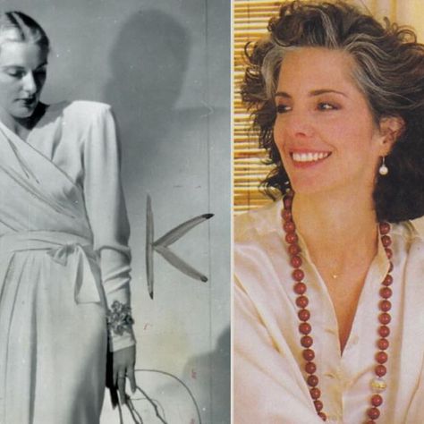 Caroline Rennolds Milbank on Instagram: "The apple doesn't fall far from the tree. Seen here Slim's daughter Kitty Hawks, the noted interior decorator who also had her moments as an fashion influencer. 1️⃣ Slim in Adrian as before, Kitty also in white photographed in 1988 by Karen Radkai for an article by Francesca Stanfill, Vogue, August 1. 2️⃣ Paparazzi or paparazzi style photo by Berry Berenson: Andrea Portago and Kitty Hawks captured as if emerging from a lunch at La Grenouille and at right a 1968 image of Kitty wearing Jonathan Logan at a revival of Truman Capote's House of Flowers, WWD, January 28. Kitty had been especially invited after having worked with Truman on his TV show "Death Row U.S.A." (After graduating from Smith she had worked in California for Wells, Rich & Greene.) 3️⃣ Berry Berenson, Slim Keith, House Of Flowers, Far From The Tree, Jonathan Logan, Truman Capote, Kitty Hawk, Interior Decorator, Fashion Influencer