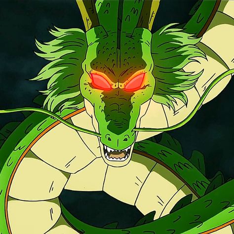 Shenron Drawing, Dbz Shenron, Dragon Ball Shenron, Nice Pfp, Sheng Long, God Ideas, Tiny Canvas, American Dragon, Dragonball Super