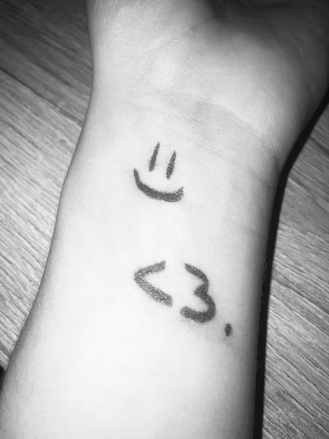 Smile Tattoo, Fake Tattoos, Tattoo Quotes, Tattoos