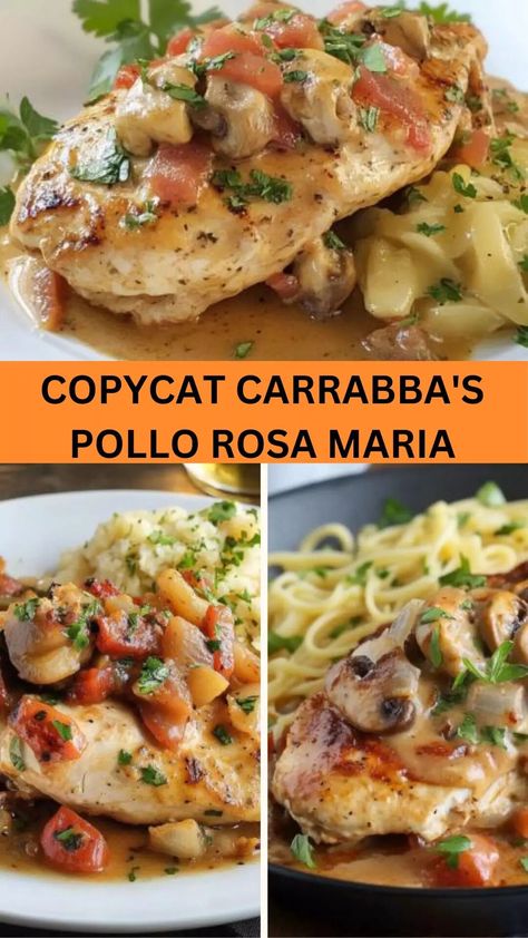 Copycat carrabba’s pollo rosa maria – Bite Blaze Chicken Rosa Maria, Polo Rosa Maria Chicken, Carrabbas Recipes, Best Vegan Protein, Protein Mug Cakes, Pasta Salad Italian, Mushroom And Onions, Citrus Chicken, Juicy Chicken