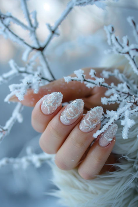 Frosted Windowpanes: Nail Art For Winter Nail Art For Winter, Winter Nail Art Ideas, Cool Winter, Winter Nail Art, Winter Nail, Nail Art Ideas, Negative Space, Winter Nails, Frosted Glass