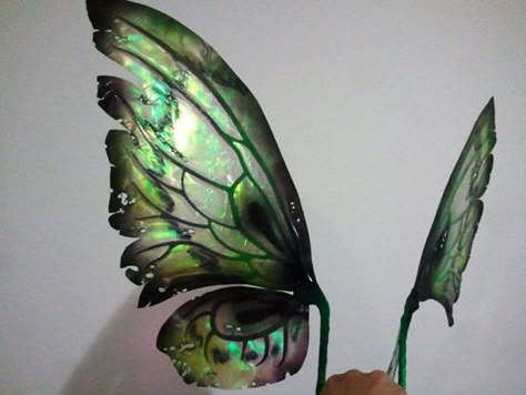 Rainforest Tribes, Pixie Shoes, Fairy Wing Tattoos, Absinthe Fairy, Green Fairy Wings, Earth Fairy, Fairy Cosplay, Butterfly Mobile, Fairy Outfit